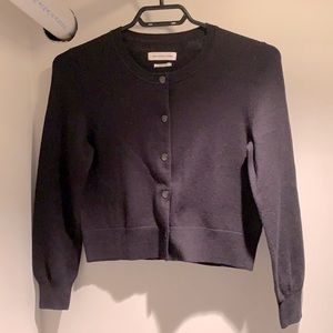 Isabel Marant Étoile Cropped Black Cardigan